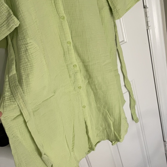 🆕 MODODOC • Gauze Tie Dress - Picture 3 of 6